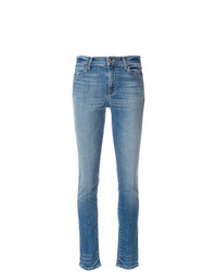 Голубые джинсы скинни от J Brand