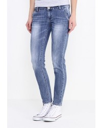 Голубые джинсы скинни от Kiss Pink