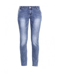 Голубые джинсы скинни от Kiss Pink