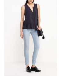 Голубые джинсы скинни от Levi's