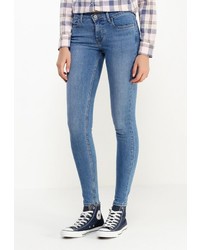 Голубые джинсы скинни от Levi's