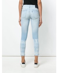 Голубые джинсы скинни от Levi's Made & Crafted