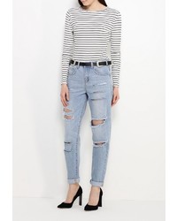 Голубые джинсы скинни от LOST INK