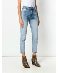 Голубые джинсы скинни от R13