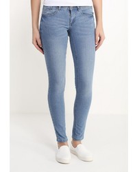 Голубые джинсы скинни от Mim