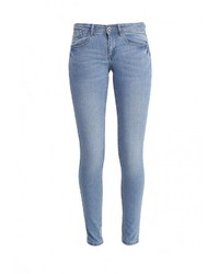 Голубые джинсы скинни от Mim