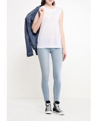 Голубые джинсы скинни от Motivi