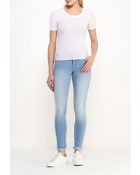 Голубые джинсы скинни от Only