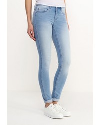 Голубые джинсы скинни от Only