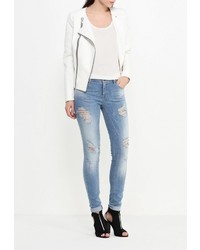 Голубые джинсы скинни от Only