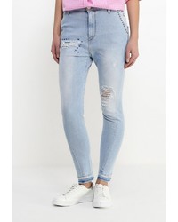 Голубые джинсы скинни от Pinko