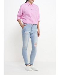 Голубые джинсы скинни от Pinko