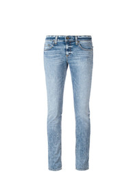 Голубые джинсы скинни от rag & bone/JEAN
