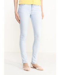 Голубые джинсы скинни от Sela