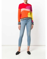 Голубые джинсы скинни от J Brand