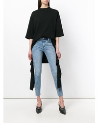 Голубые джинсы скинни от RtA