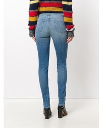 Голубые джинсы скинни от J Brand