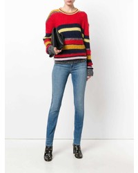 Голубые джинсы скинни от J Brand