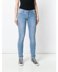 Голубые джинсы скинни от Versus