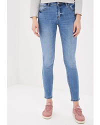 Голубые джинсы скинни от Tom Farr