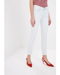 Голубые джинсы скинни от Tom Farr