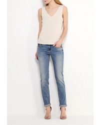 Голубые джинсы скинни от Tom Tailor Denim