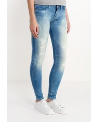 Голубые джинсы скинни от Tommy Hilfiger