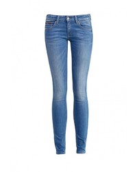 Голубые джинсы скинни от Tommy Hilfiger Denim