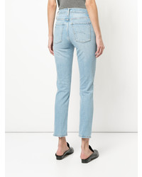 Голубые джинсы скинни от Nobody Denim