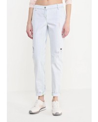 Голубые джинсы скинни от Trussardi Jeans