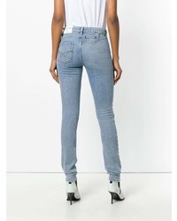 Голубые джинсы скинни от Filles a papa