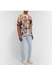 Мужские голубые джинсы от Acne Studios