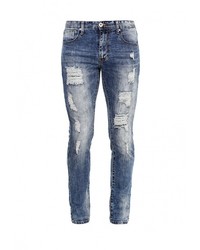 Мужские голубые джинсы от Aarhon