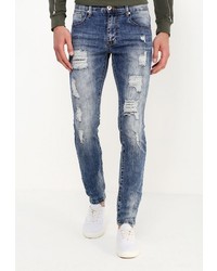 Мужские голубые джинсы от Aarhon