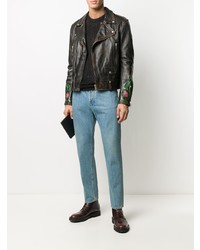 Мужские голубые джинсы от Golden Goose