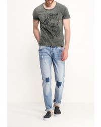 Мужские голубые джинсы от Alcott