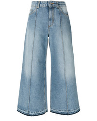Женские голубые джинсы от Alexander McQueen