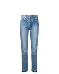 Женские голубые джинсы от Almaz