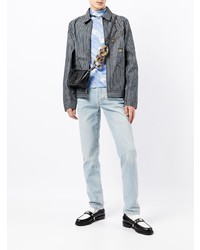 Мужские голубые джинсы от Fiorucci