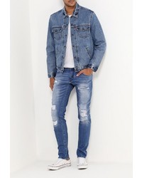 Мужские голубые джинсы от Antony Morato