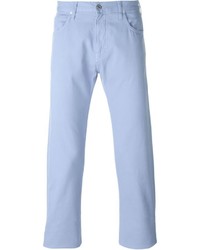Мужские голубые джинсы от Armani Jeans