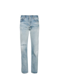 Женские голубые джинсы от Balenciaga