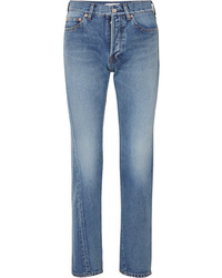 Женские голубые джинсы от Balenciaga