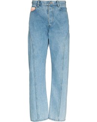 Мужские голубые джинсы от Bethany Williams