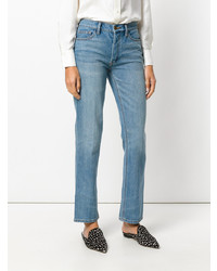 Женские голубые джинсы от Tory Burch