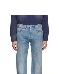 Мужские голубые джинсы от Levis Vintage Clothing