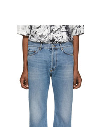 Мужские голубые джинсы от Balenciaga