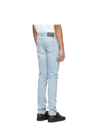 Мужские голубые джинсы от Givenchy