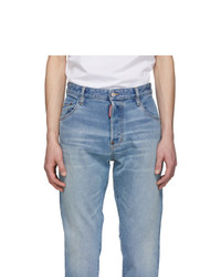 Мужские голубые джинсы от DSQUARED2