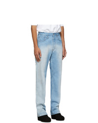 Мужские голубые джинсы от Random Identities